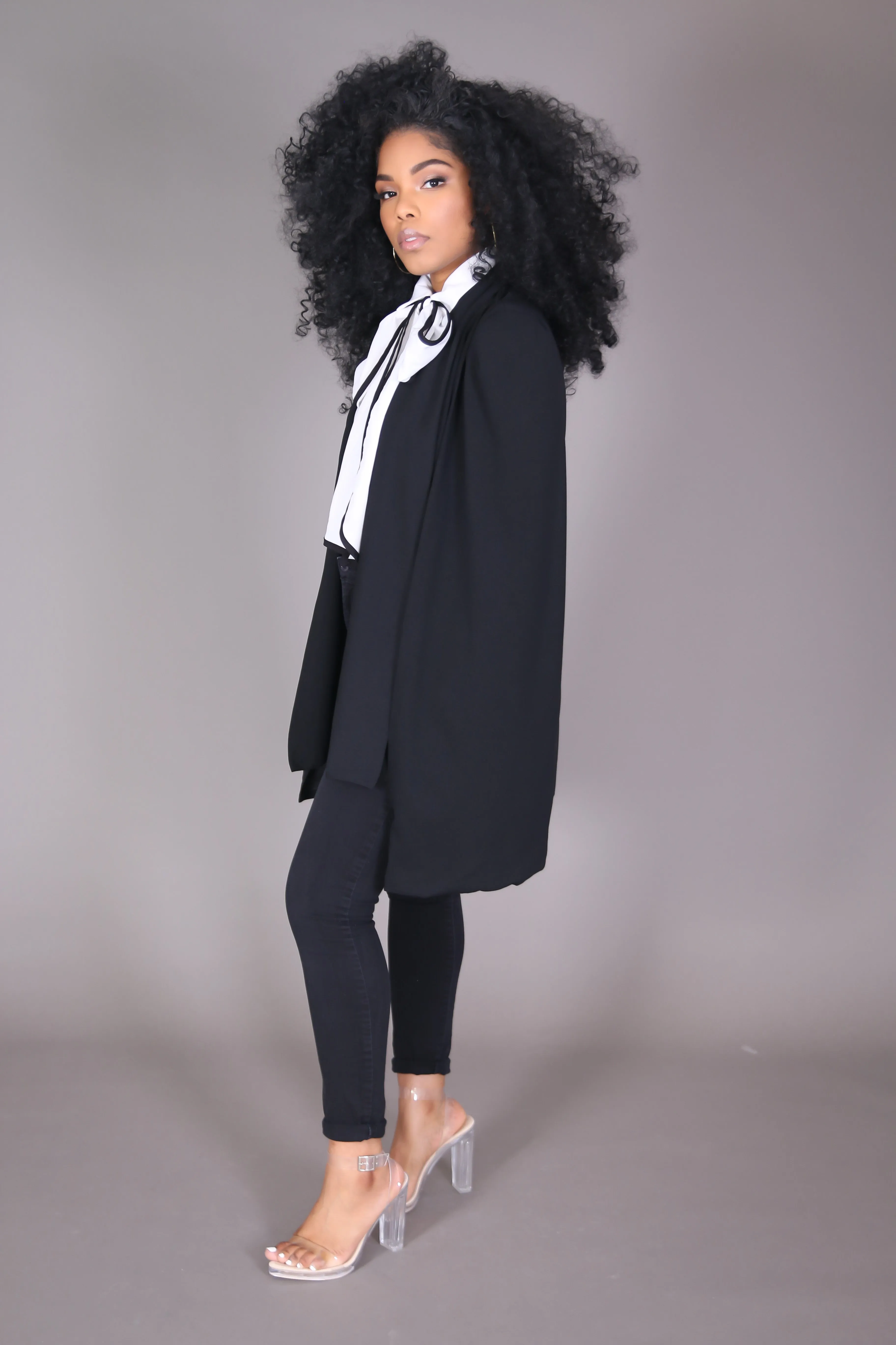Black Cape Blazer