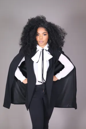 Black Cape Blazer