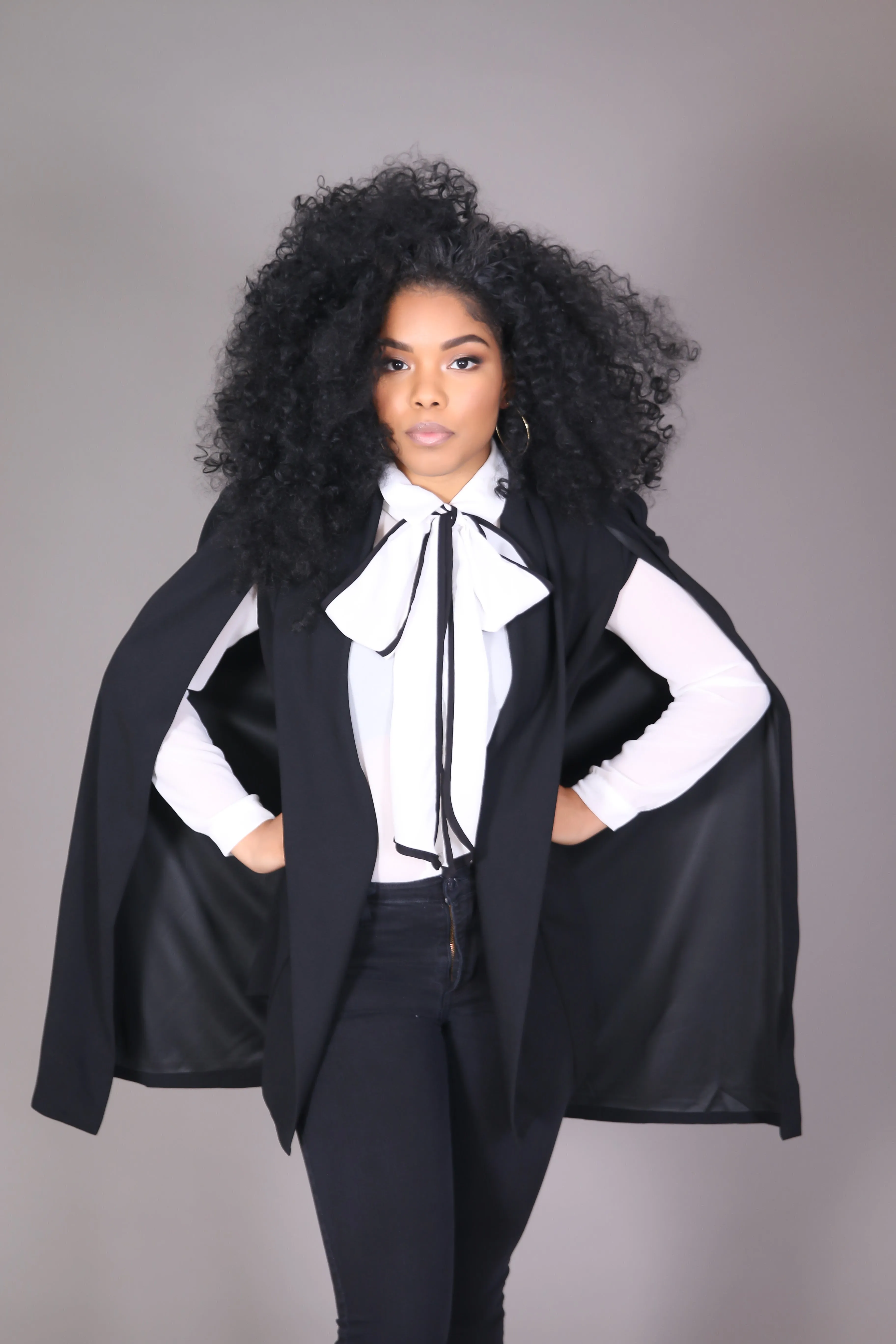 Black Cape Blazer
