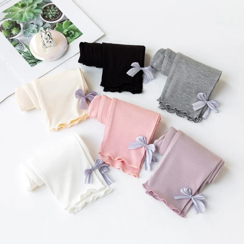 Bowknot Lightweight Breathable Leggings