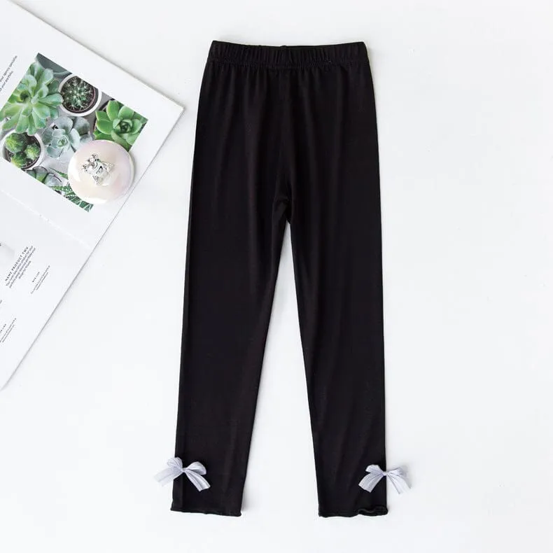Bowknot Lightweight Breathable Leggings