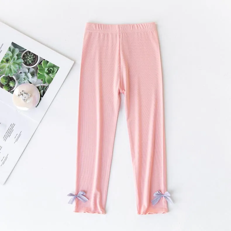 Bowknot Lightweight Breathable Leggings