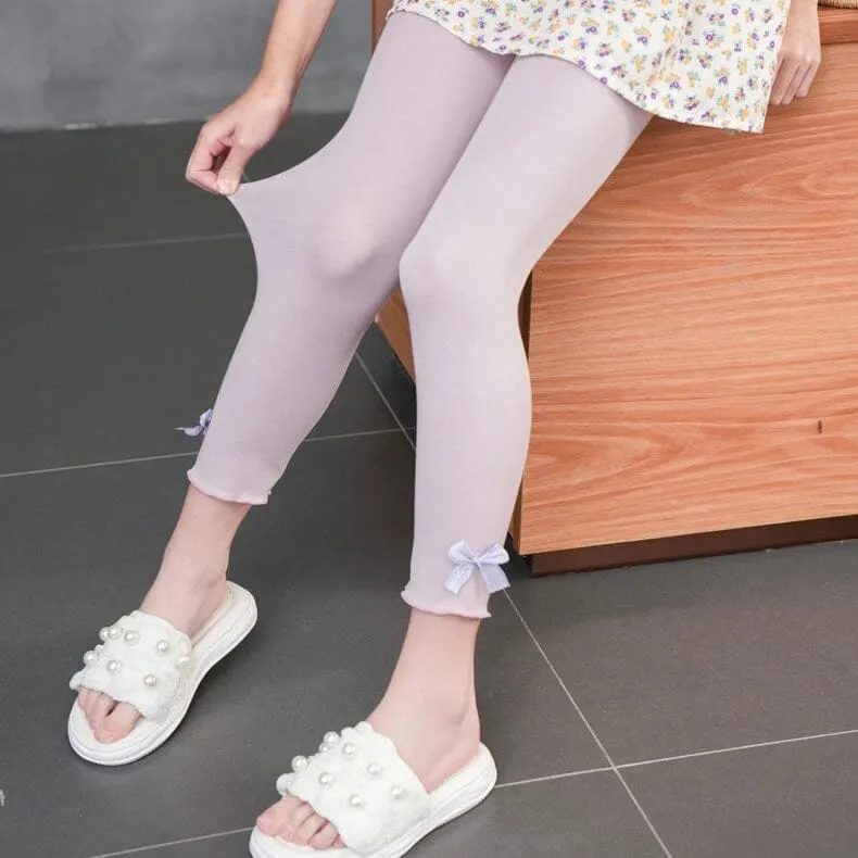 Bowknot Lightweight Breathable Leggings