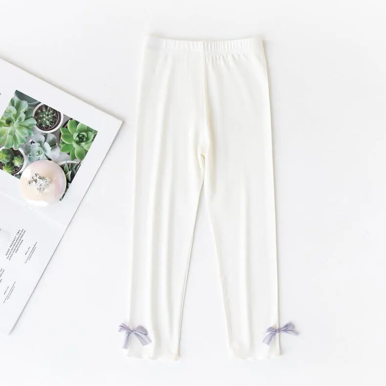 Bowknot Lightweight Breathable Leggings