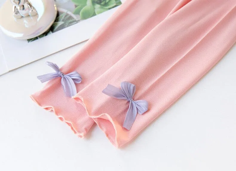 Bowknot Lightweight Breathable Leggings