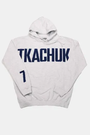 Custom Adult Denim Name/Number Patchwork Sweatshirt
