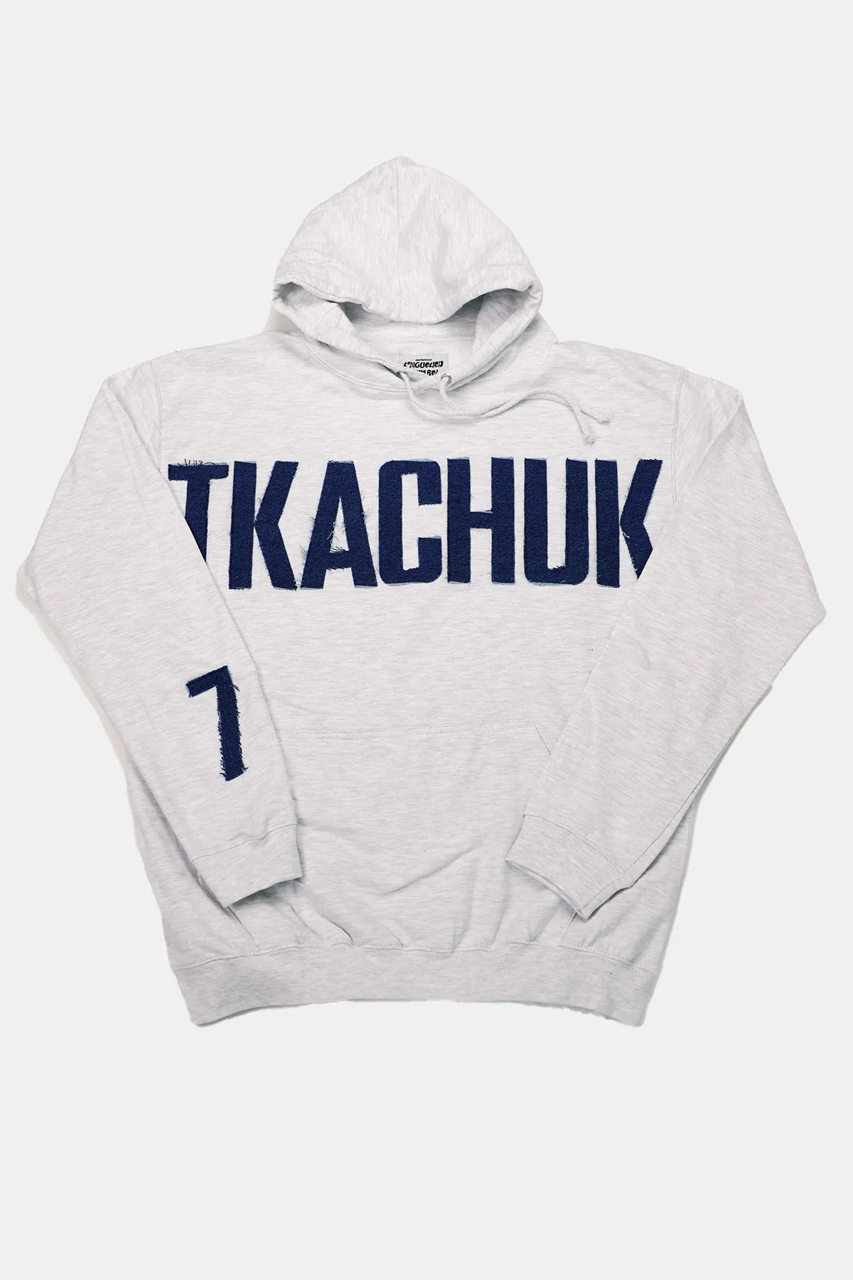 Custom Adult Denim Name/Number Patchwork Sweatshirt
