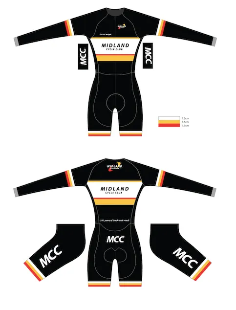 Custom Core Skinsuit Long Sleeve - Midland CC