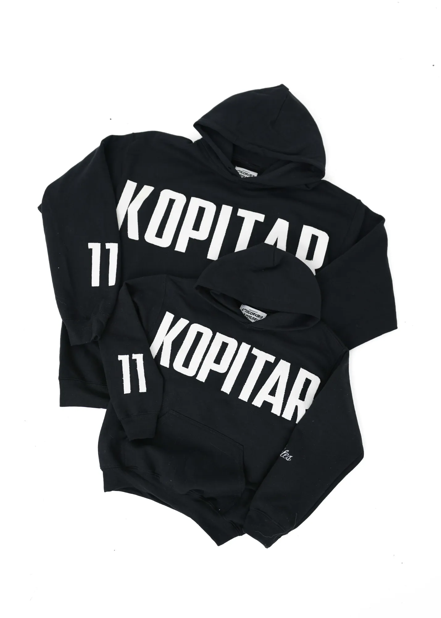 Custom Kids Denim Name/Number Patchwork Sweatshirt