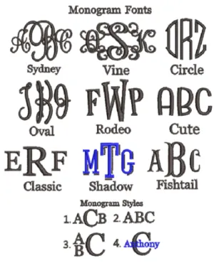 Custom Monogram