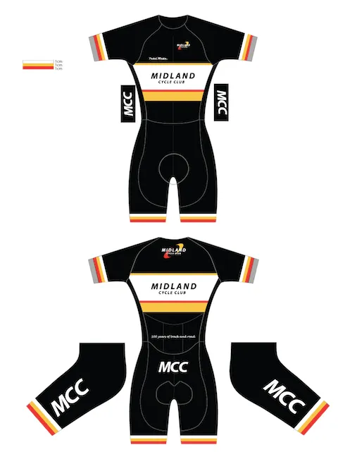Custom Pro Skinsuit Short Sleeve - Midland CC
