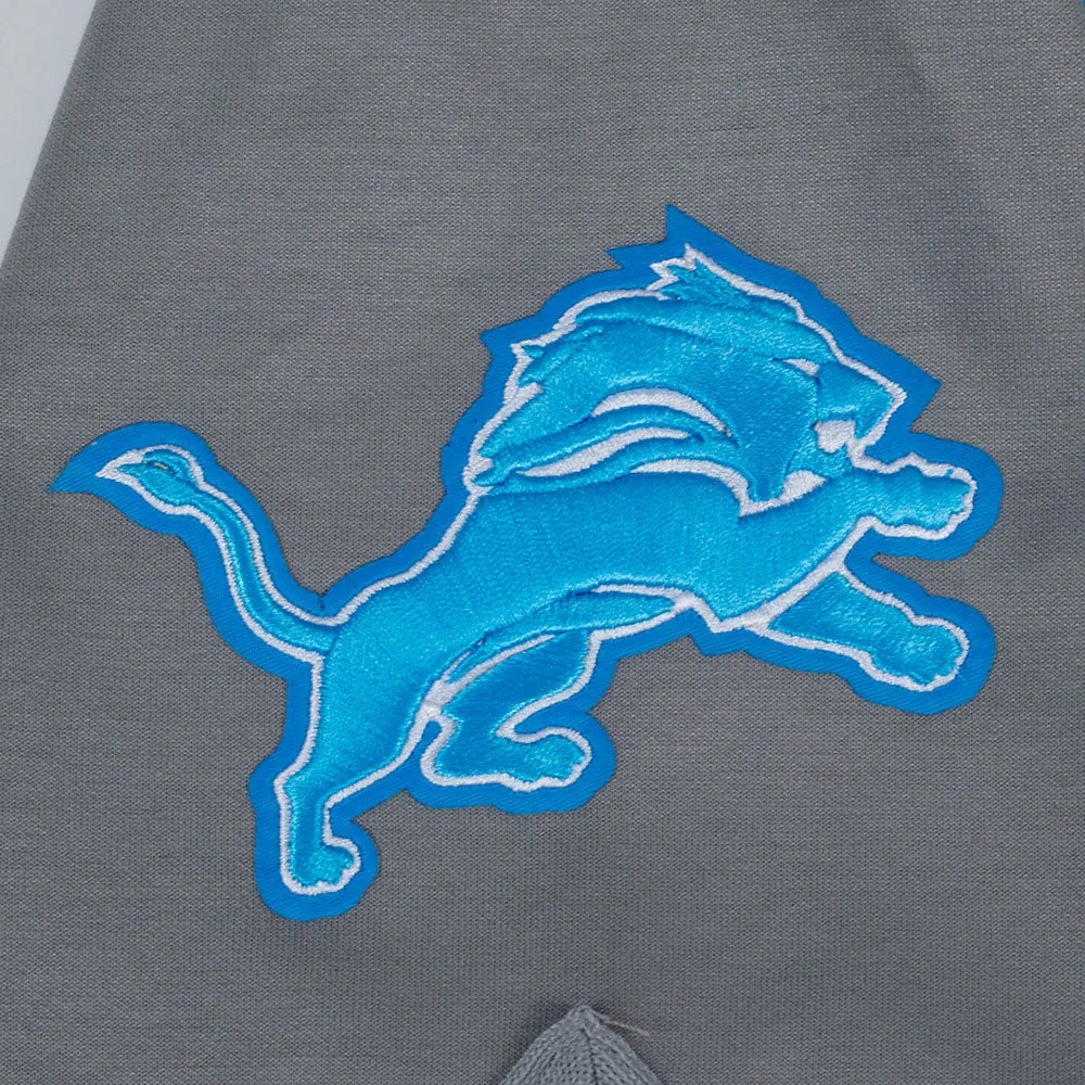 DETROIT LIONS AIDAN HUTCHINSON #97 CLASSIC MEN'S WARM UP JACKET\ (GRAY)