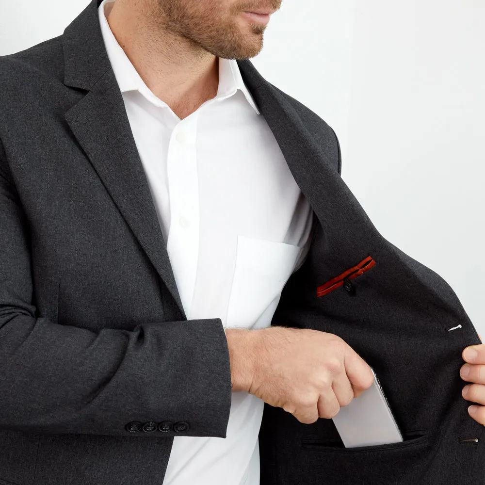 Gramercy Blazer Classic Fit - Final Sale - Gotham Grey