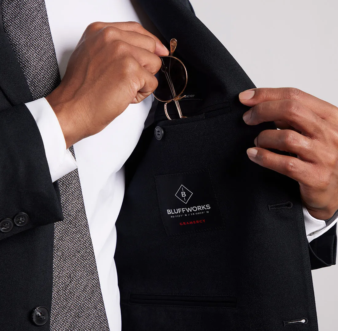 Gramercy Blazer Slim Fit - Final Sale - Asphalt Black
