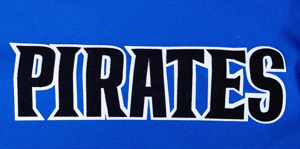 HAMPTON UNIVERSITY CLASSIC MEN'S STACKED LOGO FLEECE CREWNECK (ROYAL BLUE)