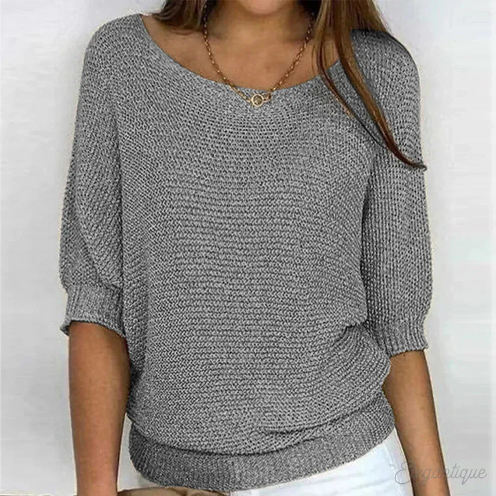 JOLENE - Lightweight Knit Sweater