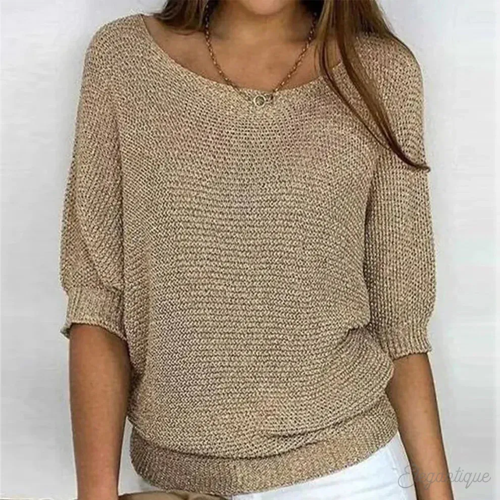JOLENE - Lightweight Knit Sweater
