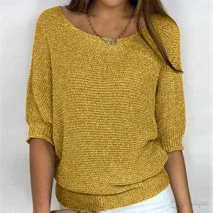 JOLENE - Lightweight Knit Sweater