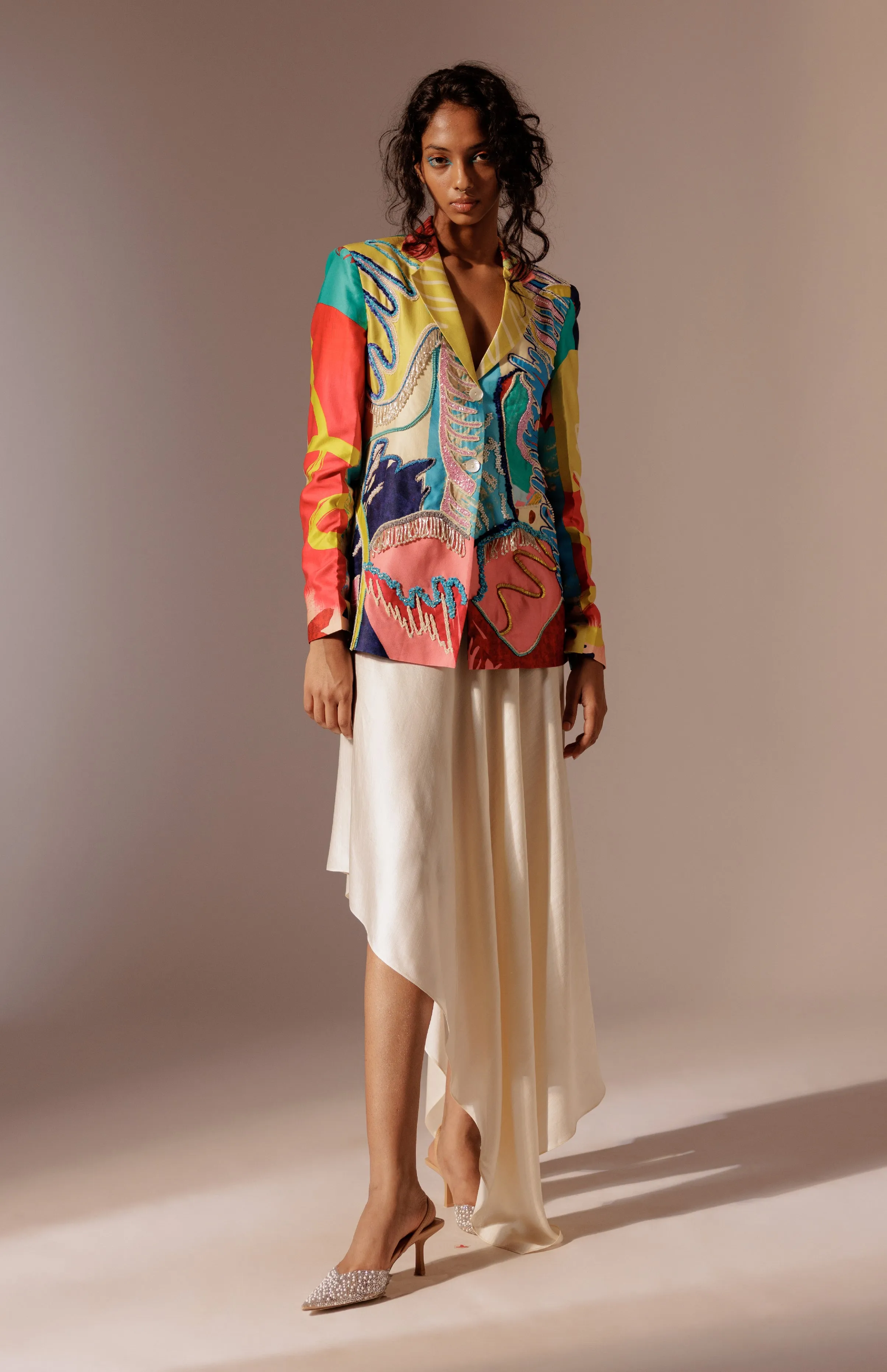Juno Embroidered Blazer