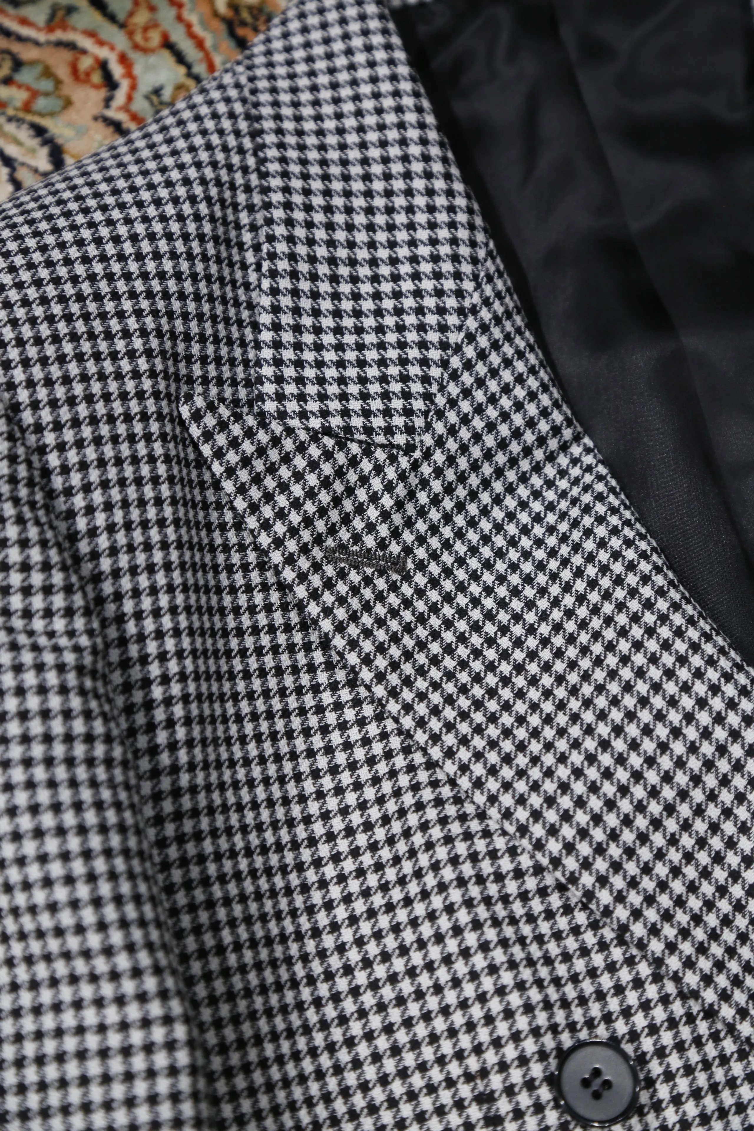 LITTLEBIG Houndstooth Double Breasted Jacket