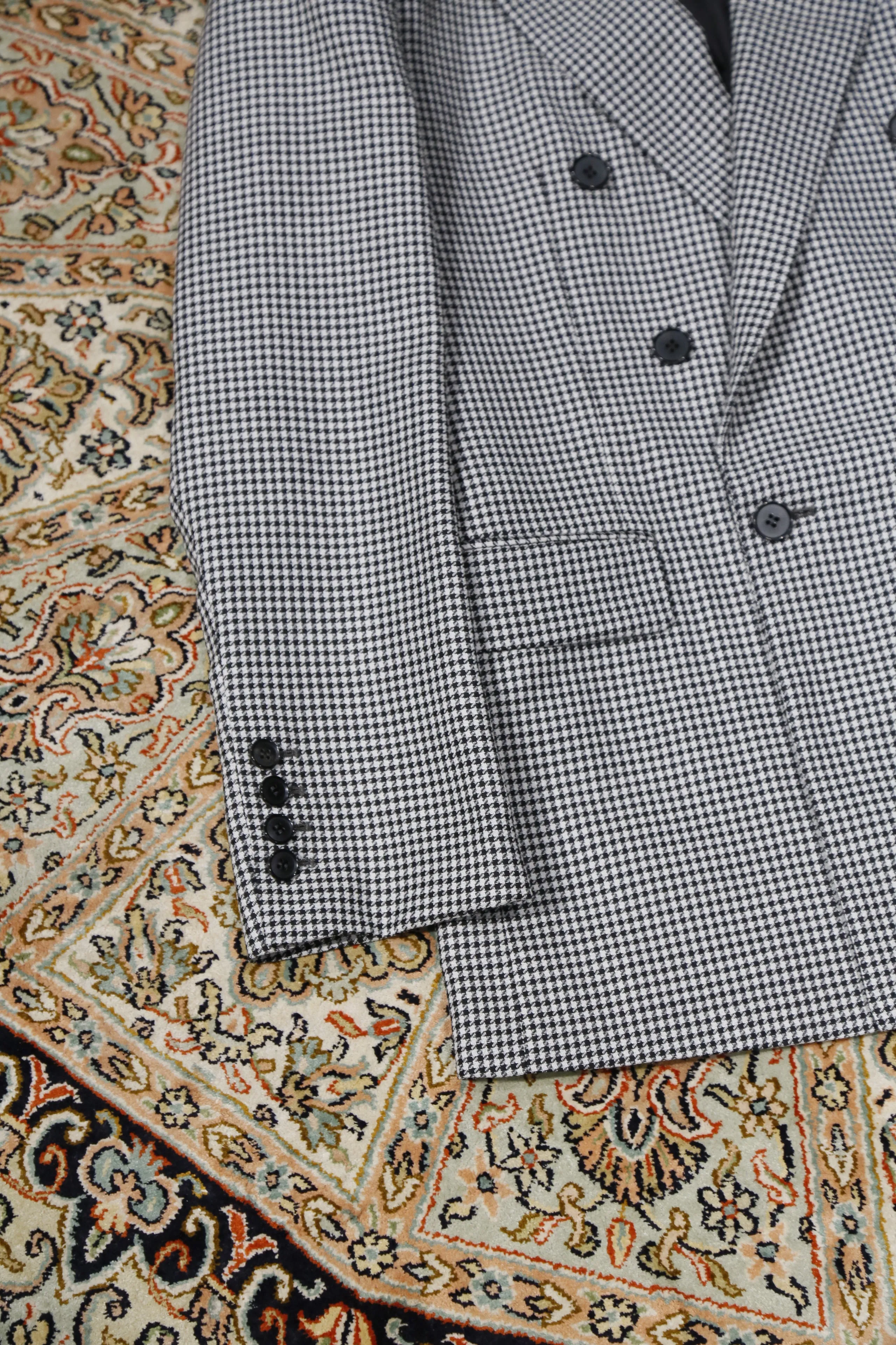 LITTLEBIG Houndstooth Double Breasted Jacket