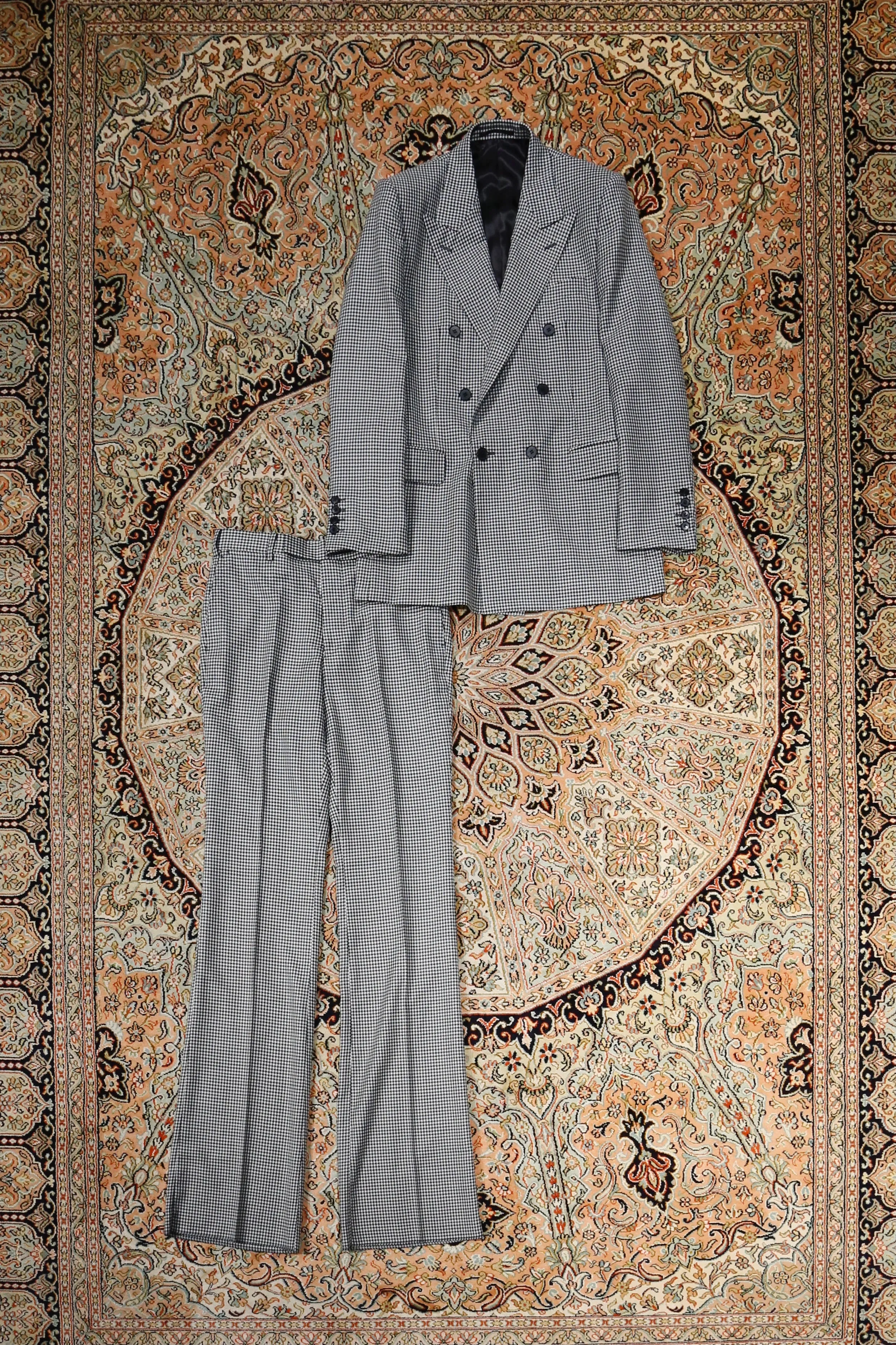LITTLEBIG Houndstooth Double Breasted Jacket