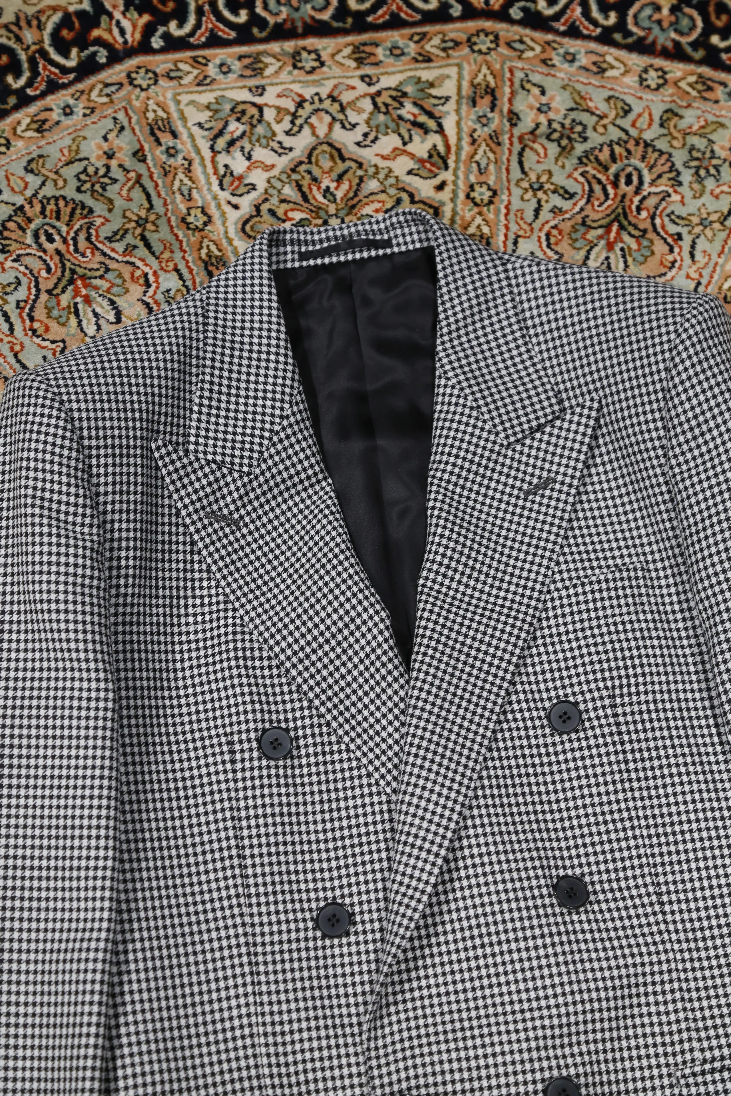 LITTLEBIG Houndstooth Double Breasted Jacket
