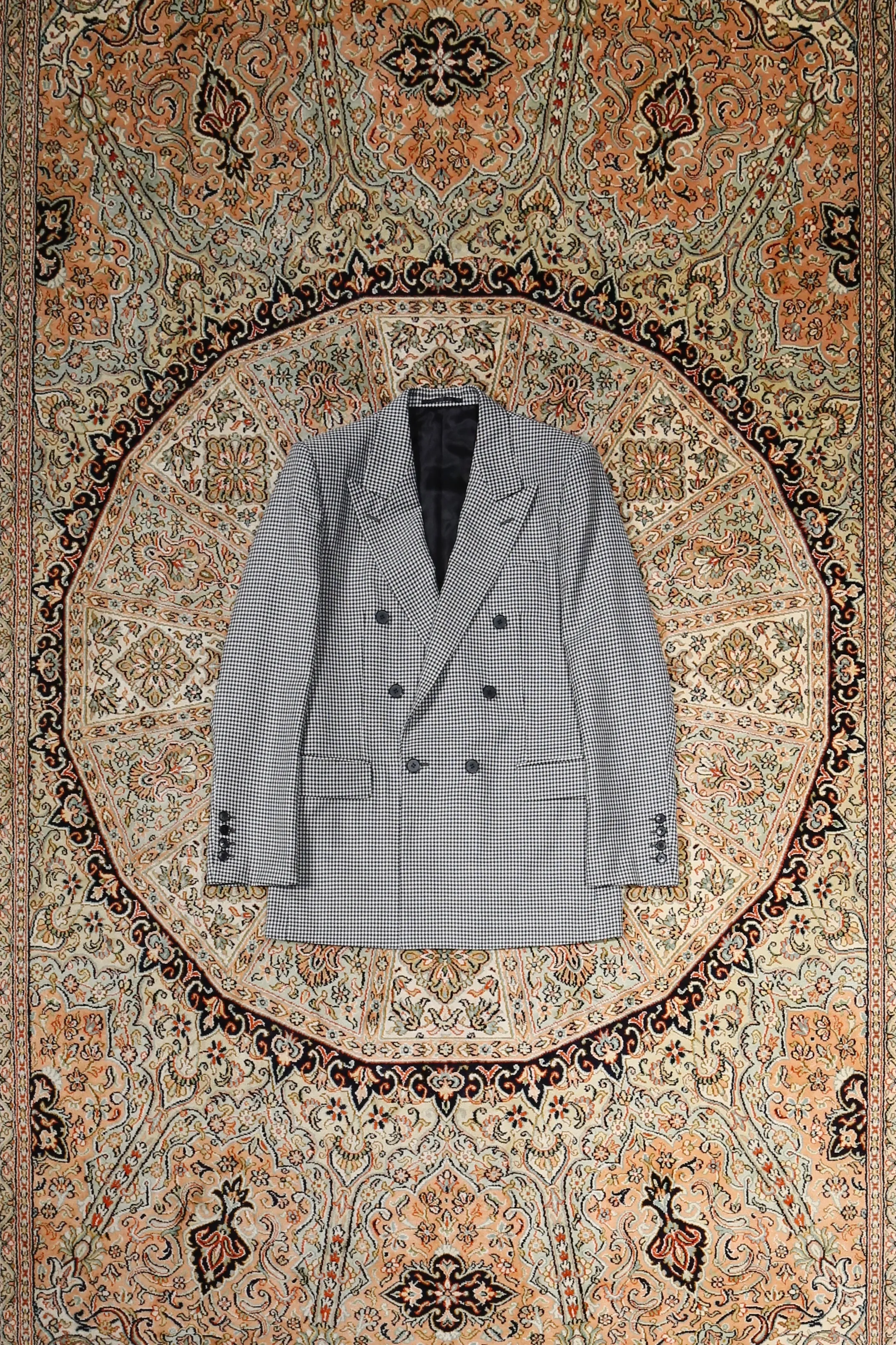 LITTLEBIG Houndstooth Double Breasted Jacket