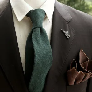 Men's Classic Solod Color Vintage Formal Necktie