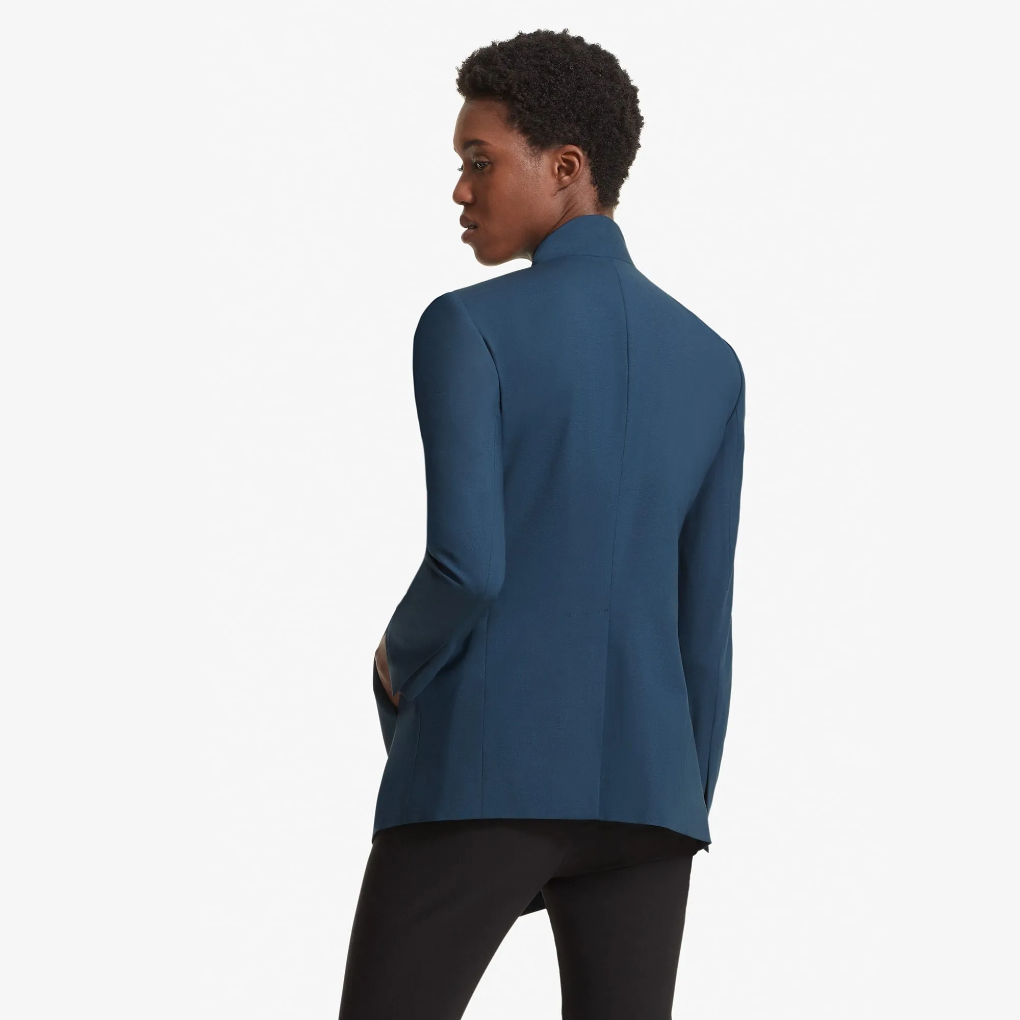 Oliver Jacket - Tropical Wool :: Twilight