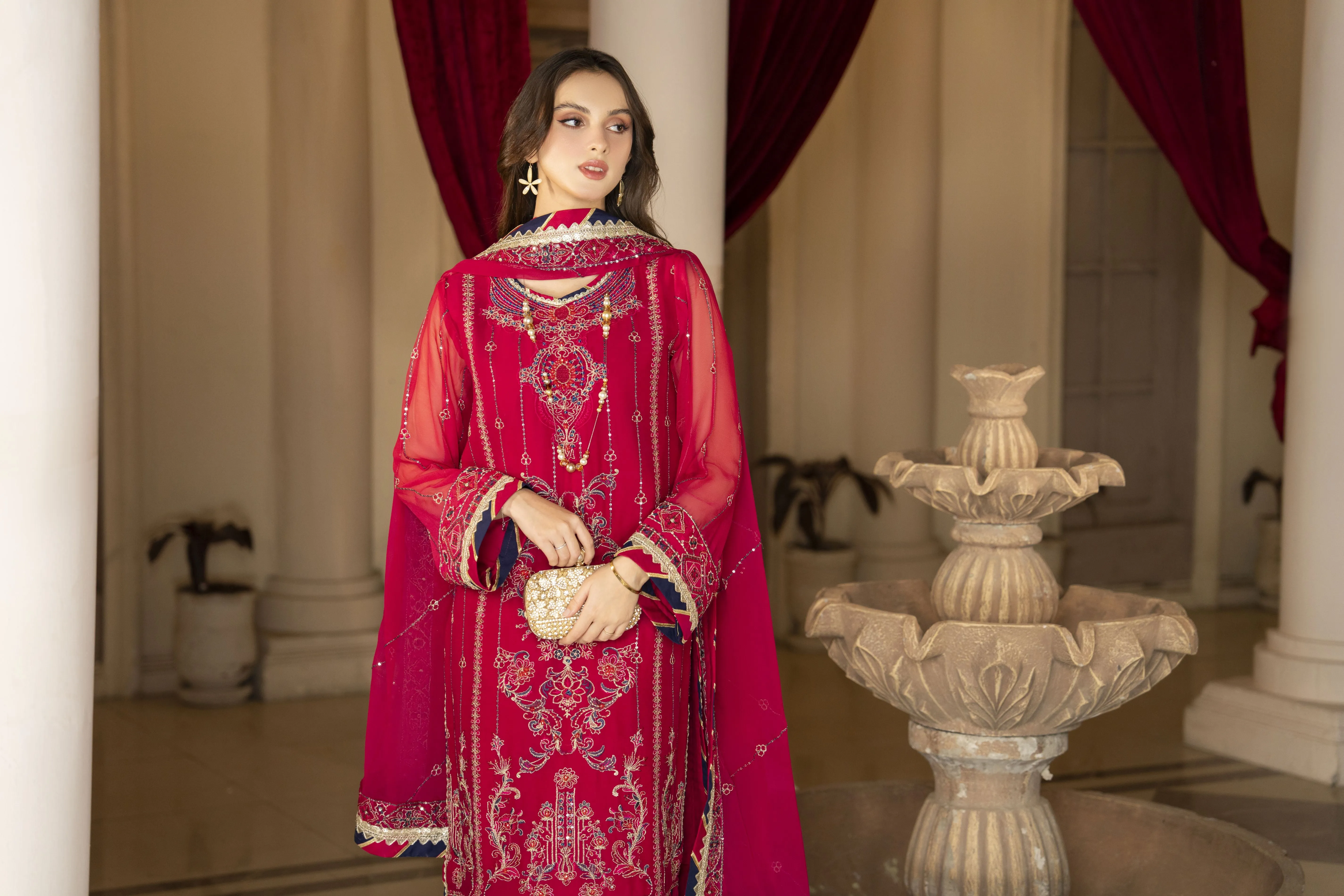 RIMJHIM READY TO WEAR CHIFFON COLLECTION RJ07