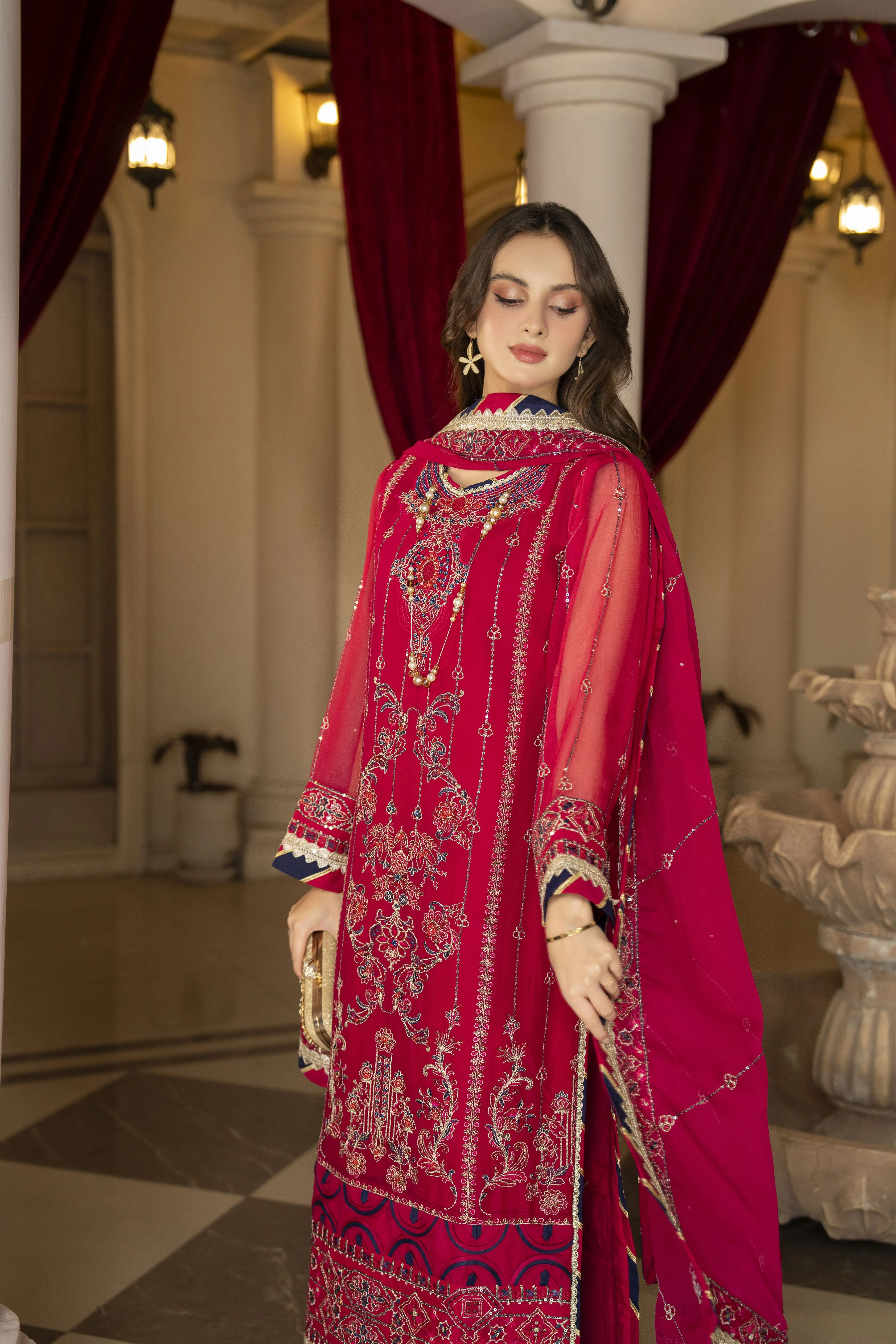 RIMJHIM READY TO WEAR CHIFFON COLLECTION RJ07