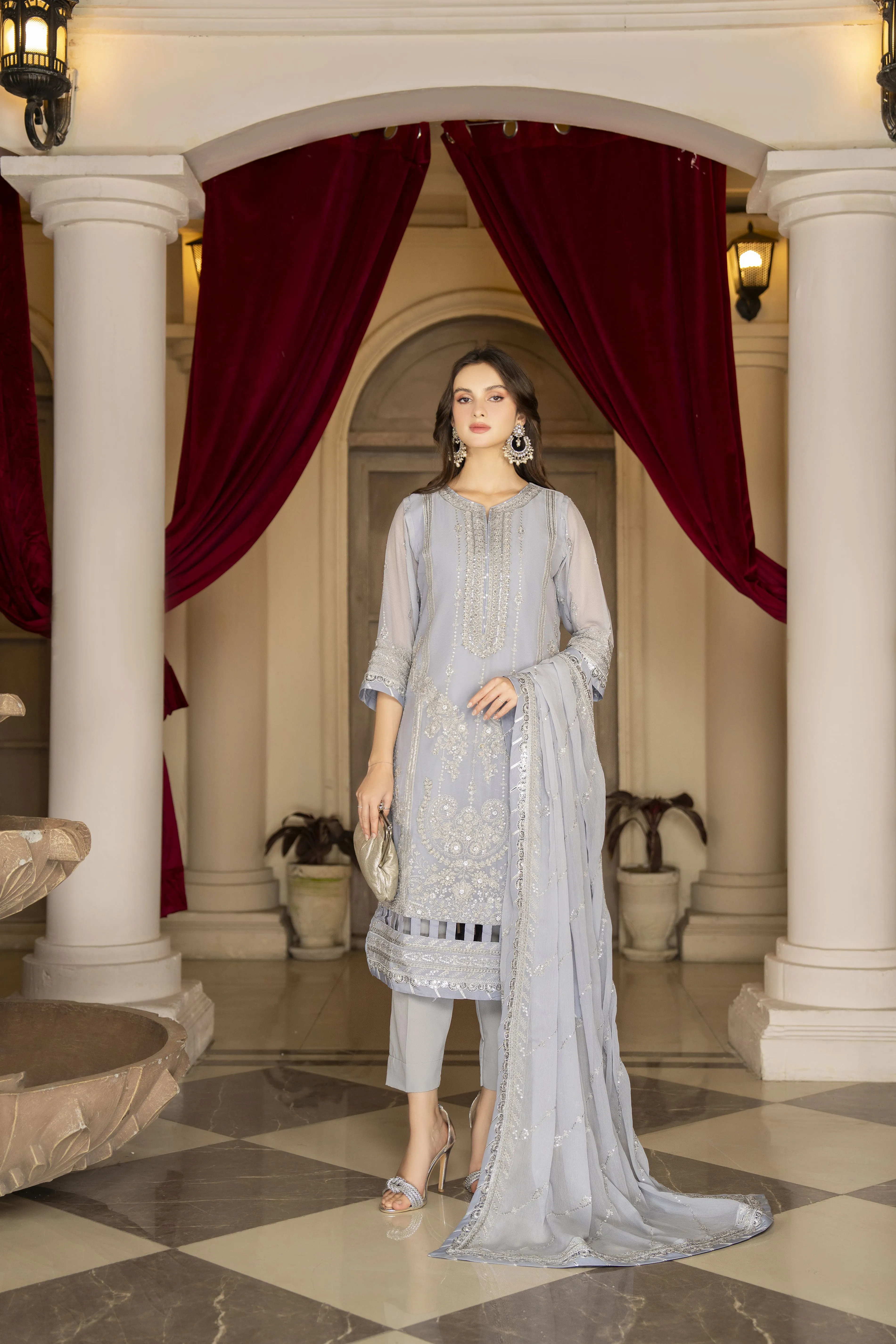 RIMJHIM READY TO WEAR CHIFFON COLLECTION RJ08