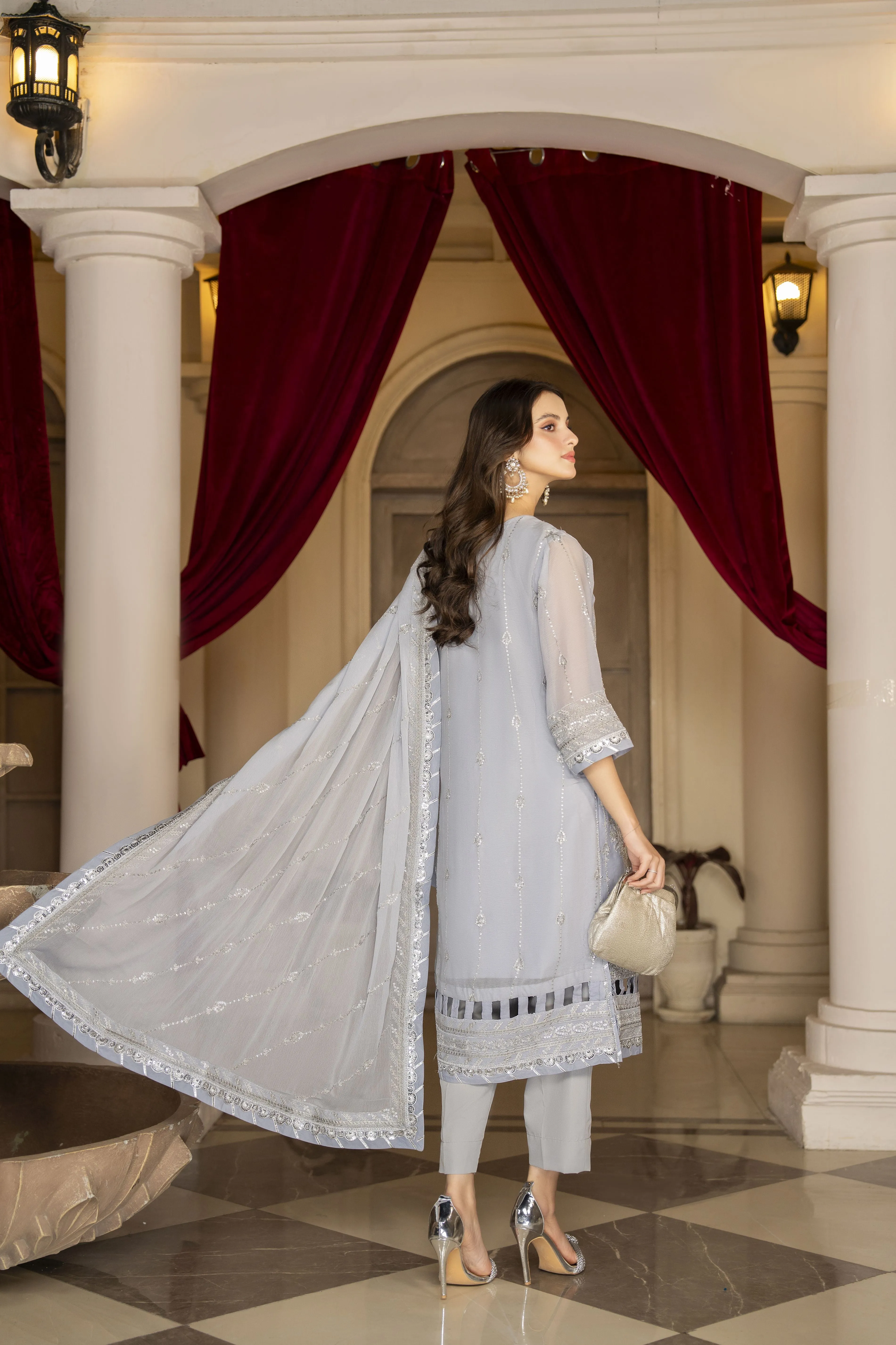 RIMJHIM READY TO WEAR CHIFFON COLLECTION RJ08