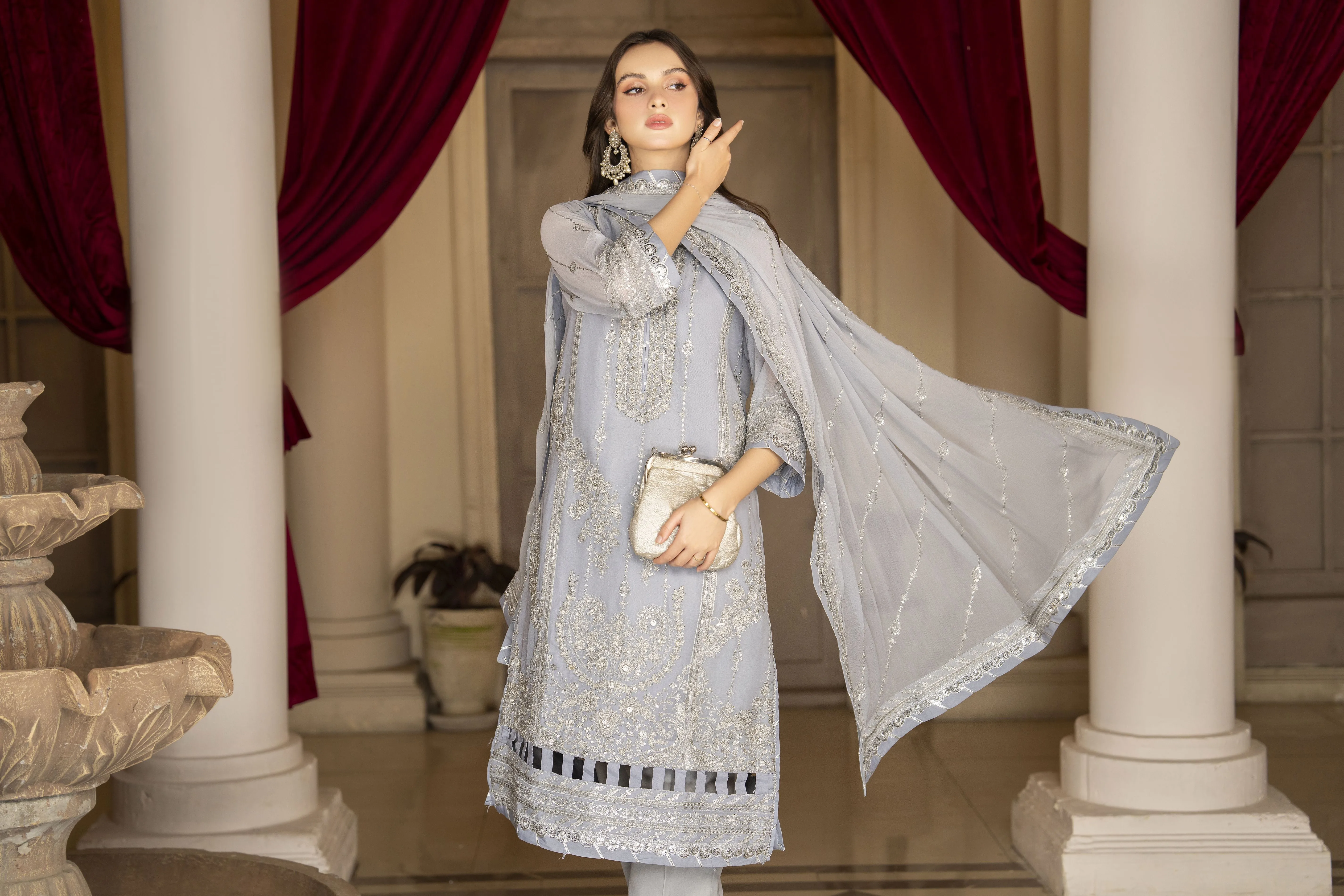 RIMJHIM READY TO WEAR CHIFFON COLLECTION RJ08