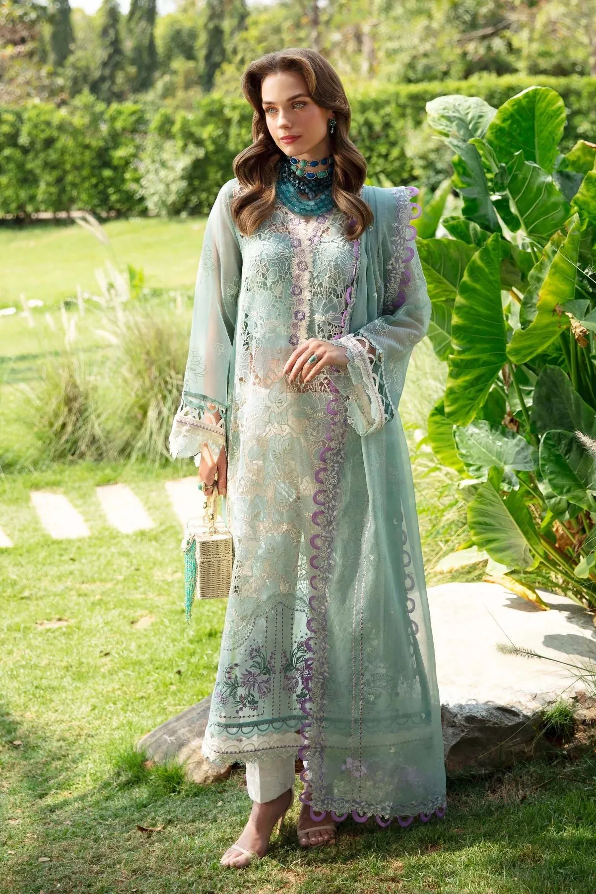 SABLE LUXURY READY TO WEAR LAWN 24 AFROZ 02