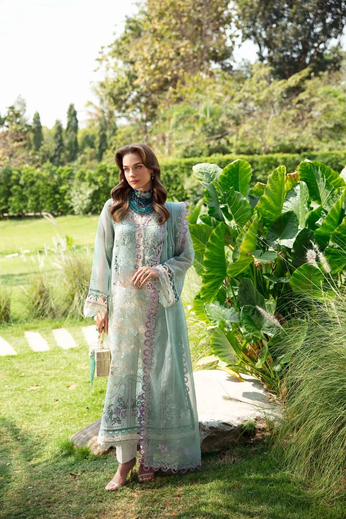SABLE LUXURY READY TO WEAR LAWN 24 AFROZ 02