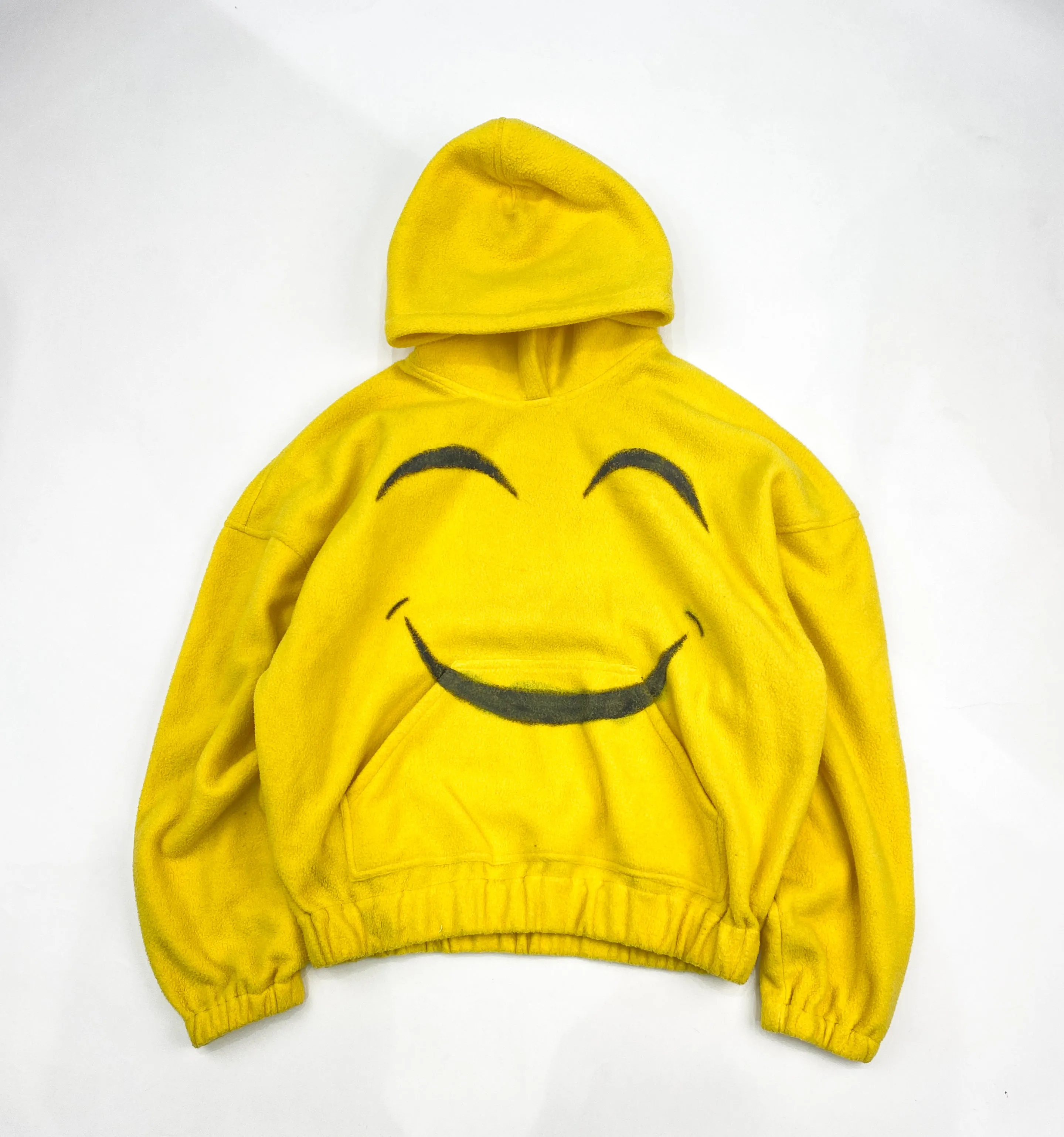 Smiley Fleece Lightweight Hoodie